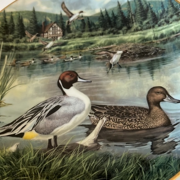 Edwin M. Knowles Plate Vintage - Picture 2 of 7